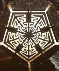 Dodecahedron lamp