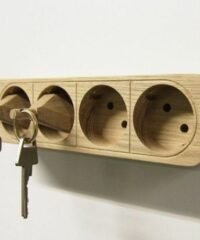 Electric socket key holder