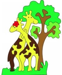 Giraffe puzzle