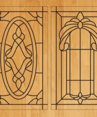 Glass window pattern