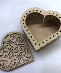 Heart shaped gift box