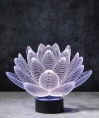 Lotus 3D Illusion Lamp