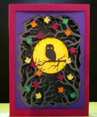 Owl light paintings