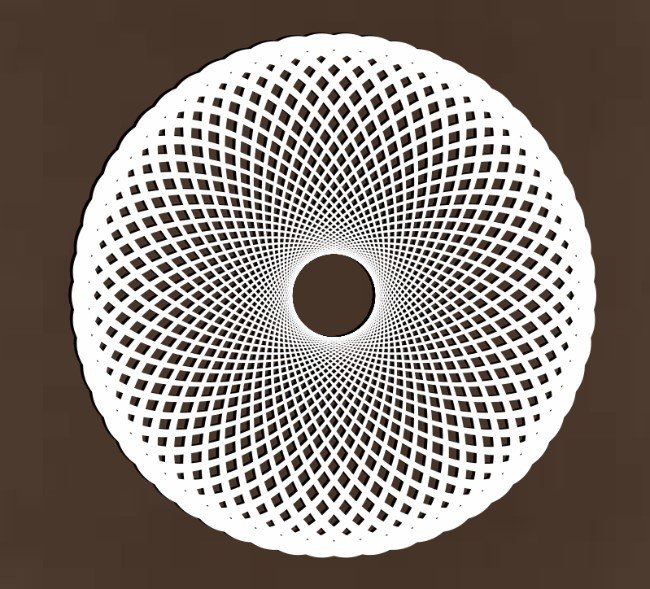 Round swirl
