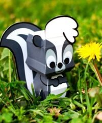 Squirrel 3D paper