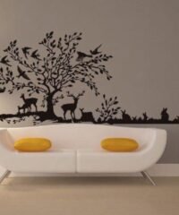 Table decoration on the wall