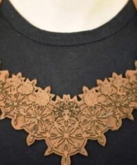Leather necklace