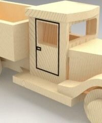 Wooden truck