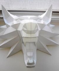3D Wolf head
