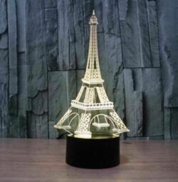 3D illusion led lamp Eiffel Tower 3D illusion led lamp Eiffel Tower