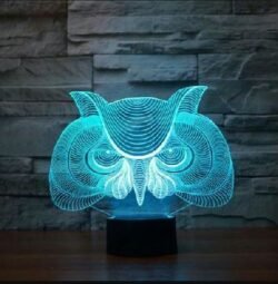 3D illusion led lamp Owl 3D illusion led lamp Owl