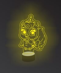 3D illusion led lamp owl