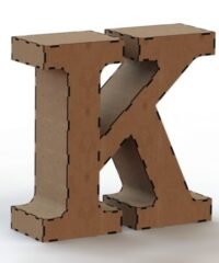 3d letter K