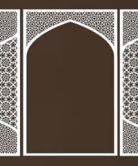 Arab style gate