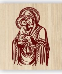 Blessed mother and son