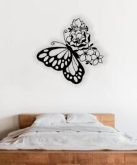 Butterfly and flower