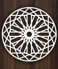 Circular decoration