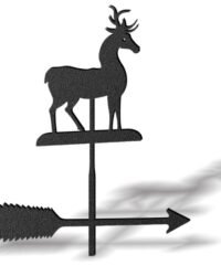 Deer weather wind vane