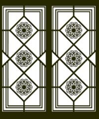 Design pattern panel screen