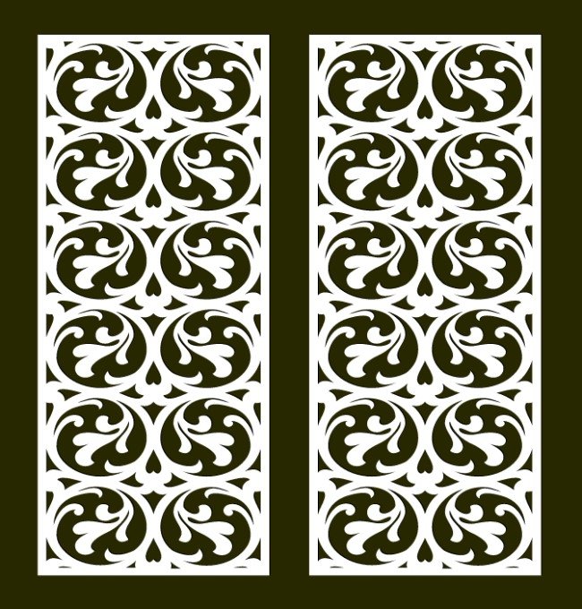 Design pattern panel screen