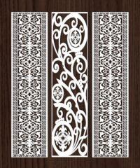 Design pattern panel screen