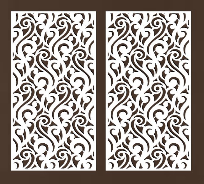 Design pattern panel screen