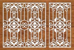 Design pattern panel screen Design pattern panel screen