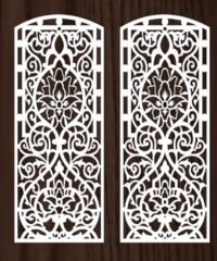 Design pattern screen panel