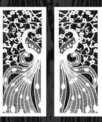 Design pattern screen panel