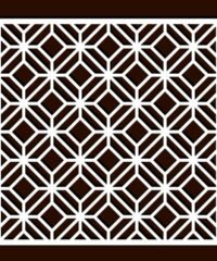 Design pattern screen panel