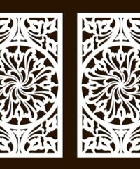 Design pattern screen panel