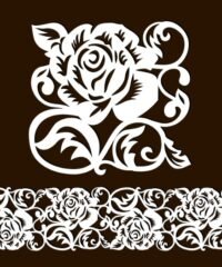 Design pattern screen panel