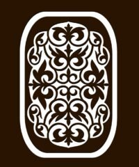 Design pattern screen panel