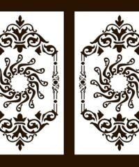 Design pattern screen panel