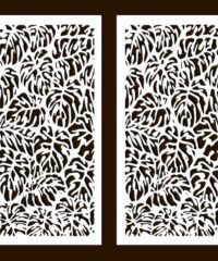Design pattern screen panel