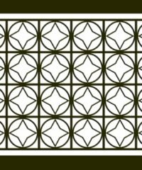 Design pattern screen panel