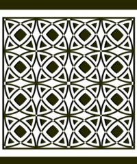 Design pattern screen panel