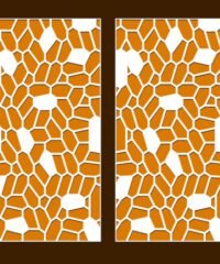 Design pattern screen panel