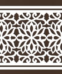 Design pattern screen panel