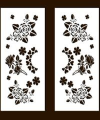 Design pattern screen panel