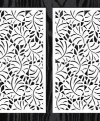 Design pattern screen panel