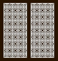 Design pattern screen panel Design pattern screen panel