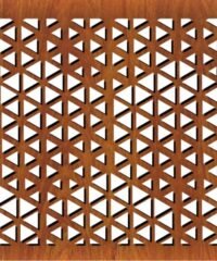 Design pattern screen panel