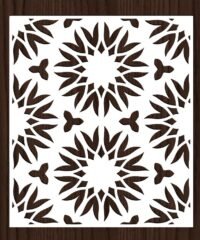 Flower decorated rectangles