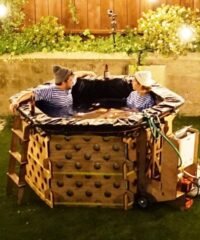 Garden jacuzzi