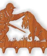 Key chain hunter with a dog