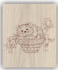 Kittens in the basket