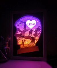 Love Dad light box