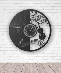 Music wall clock