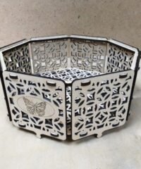 Octagonal candy box
